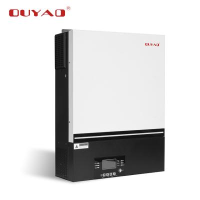 China 8KW hybrid inverter with parallel function working without battery for grid solar system max7200 148*433*554mm for sale