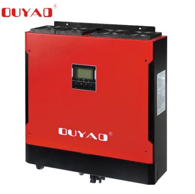 China 10KW On Off Grid Hybrid Solar Inverter , Grid Tie Inverter With 155*438*600 Energy Storage for sale