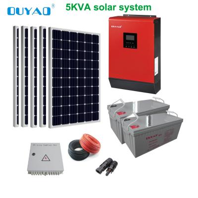 China 15A Solar Power System Complete Set Solar Power System 10kva for sale