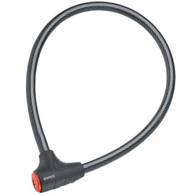 China ZOLi 84357 Easy Durable High Security Bike Lock With 2 Keys Bike Steel Cable Lock for sale