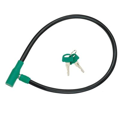 China Hot Selling Wire+PVC+ABS Zoli 86103 Hot Sale Security Bicycle Cable Portable High Strength Anti-theft Lock for sale