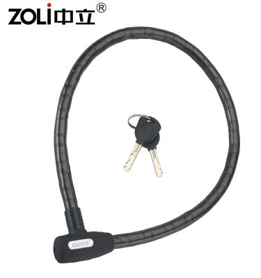 China Anti-theft Lock Motorcycle Steel Key Bicycle Chain Security Seal Steel Lock for sale