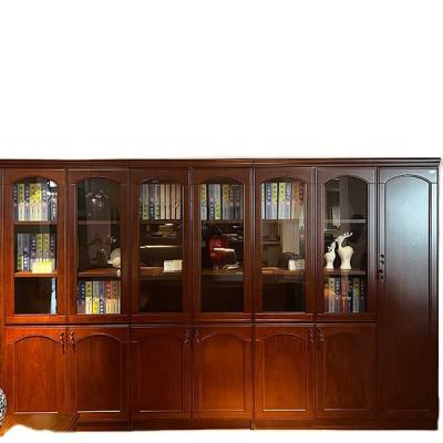 China Modern Extendable Wood Book Cabinet Universal Office Bookcase Office Storage Cabinet for sale