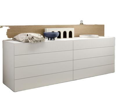 China Northern Europe Storage Design Can Customize Environmental Protection Chest Of Drawers for sale