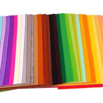 China Colorful Anti-Pull Needle Punched 100% Polyester Nonwoven Thick Sheet Felt In Stock for sale