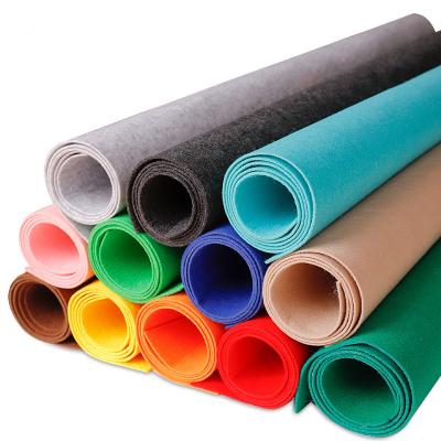 China Anti-Pull Needle Punched Polyester Felt Rolls Fabric Multi Colors for sale