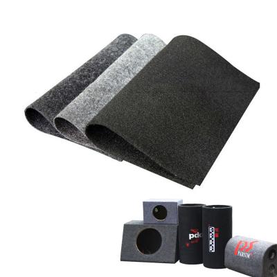 China 100% Sustainable Polyester Needle Punched Nonwoven Felt For Speakers Box for sale