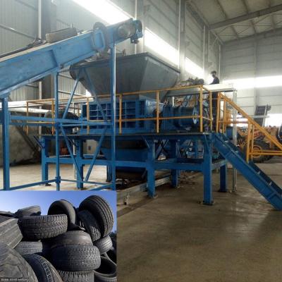 China Factory Recycling Granulator Machine Truck Tire Recycling For Rubber Crumb for sale