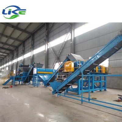 China Process Tire In Rubber Blocks Tire Shredder Cost Junk Tires Recycling To Make Rubber Granule for sale