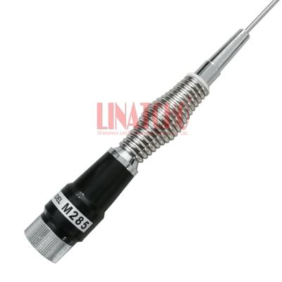 China M285 144MHz 1.3m Stainless Steel VHF Long Car Two Way Spring Linatcho Radio Bottom Antenna for sale