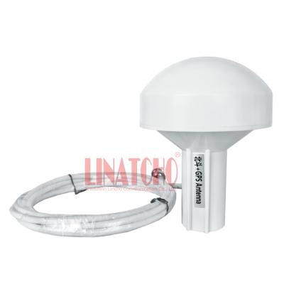 China 3 Meter Wire White BNC GPS External Marine Transmitter Antenna 13*10*10mm for sale