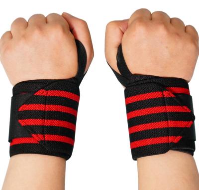 China New Products Four Way Elastic Rubber Heavy Duty Power Wrist Lifting Wraps for sale