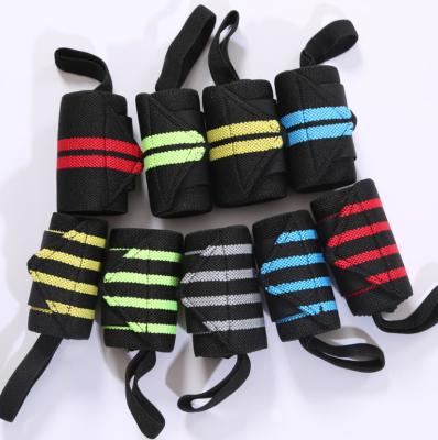 China Good Quality Snakeskin Cotton Four Way Elastic Fitness Wrist Wraps for sale