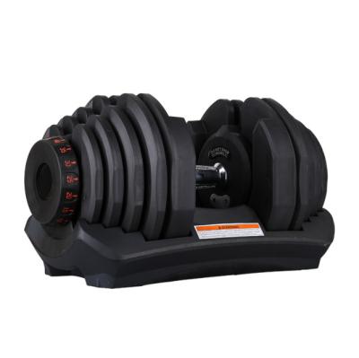 China Durable Wholesale Dumbbell Set 40kg Adjustable Adjustable Dumbbell 25kg With Custom Logo for sale