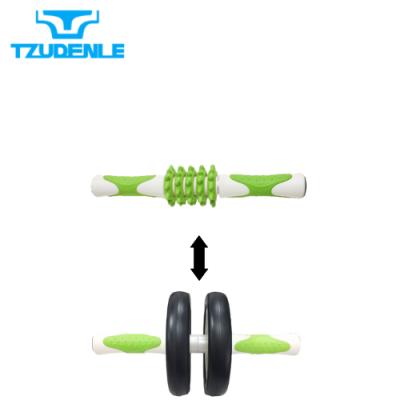 China Universal FACTORY SUPPLY 15 cm X 30 cm Multifunctional Fitness Training Wheel Massager Roller for sale