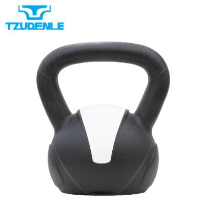 China TAIWAN FACTORY Universal 8 Kg Eco-friendly HDPE Plastic Vinyl Designed Kettlebell for sale