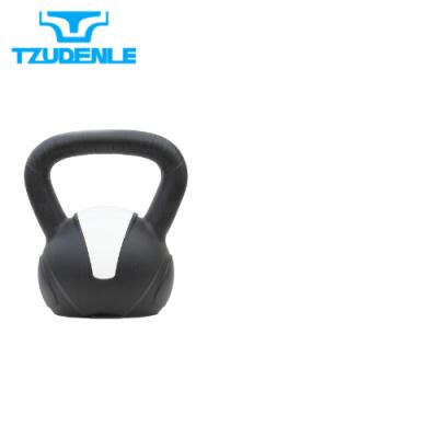 China TAIWAN FACTORY Universal 5 Kg Eco-friendly HDPE Plastic Vinyl Designed Kettlebell for sale