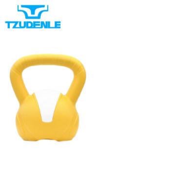 China Universal FACTORY SUPPLY 5 Kg Plastic Resistance Training HDPE Kettlebell Vinyl for sale