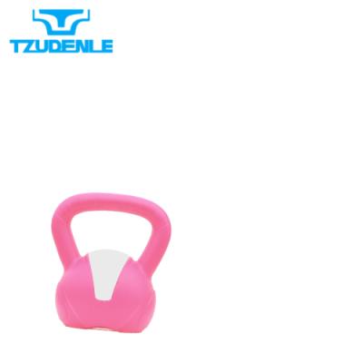 China Universal OEM ODM 3 Kg HDPE Exercise Weight Vinyl Kettlebell Competition for sale