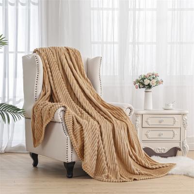 China Factory Supply Direct High Quality Pure Cotton Cozy Blanket Farmhouse Throw Blankets 450GSM With Fringe Handmade Tassel for sale