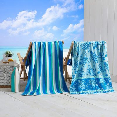 China Factory Wholesale Kids Safe Microfiber Beach Towel High Quality Soft and Fancy Beach Towel for sale