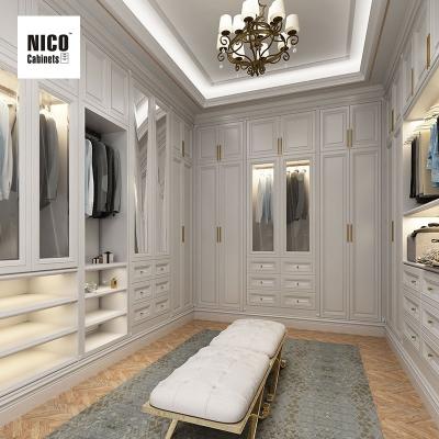 China NICOCABINET Adjustable Accessories (Size) Bedroom Bedside Set Modular Closet Wardrobe for sale