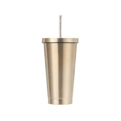 China Hot Sale Sustainable Bulk Coffee Travel Mug Stainless Steel Drinkware Mugs With Straws Mask Non Puddle Coffee Mugs for sale