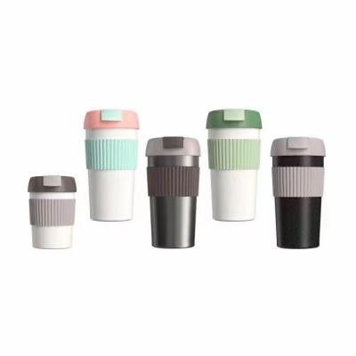 China Sustainable Custom New Product Reusable Insulated Vacuum Coffee Tumbler With Leak Proof Flip Lid Double Wall Stainless Steel Coffee Cup for sale