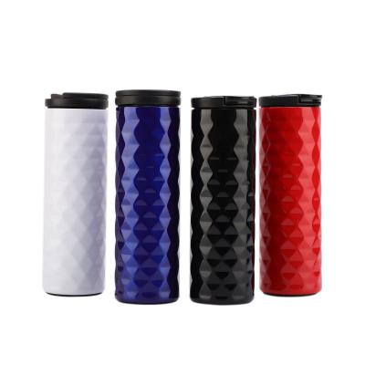 China 2022 New Double Wall Stainless Steel Coffee Mug Travel Thermos Mug Viable Customized Straight Vacuum Flask for sale