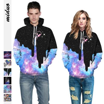 China Fantasy Unisex Pullover 3D Digital Print Pattern Couple Matching His And Her Hoodies Sweatshirt Pullover Hoodies for sale