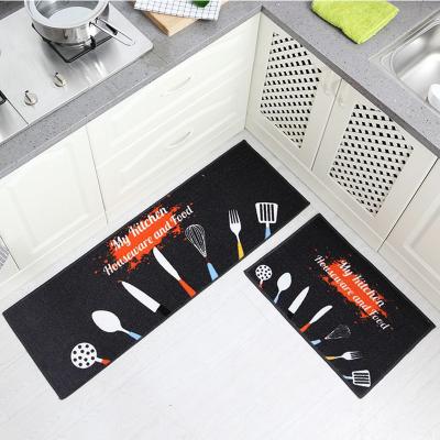 China Hot Selling Anti-skid Water Absorption Bedroom Living Room Kitchen Floor Mat Ready Made Small Mat Pad for sale