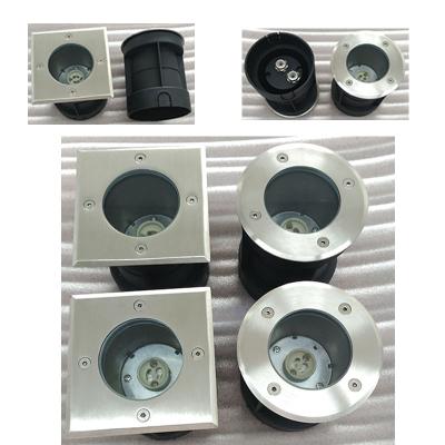 China Waterproof Hotel Garden Lamp Underground Ground Buried Lamp Recessed Light GU10 MR16 Led Underground Light for sale