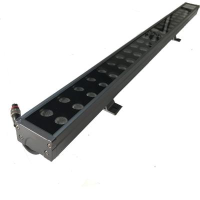 China Outdoor Waterproof Metal Building Lighting Long Linear Bridge Led Wall Washer Lamp for sale