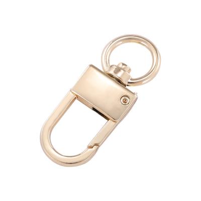 China Rose Gold Leather Bag Handbag Eco-Friendly Hardware Accessories Set 25mm Wholesale 1 Inch D-Ring Metal Pin Buckle Adjustable Swivel Snap Hook for sale