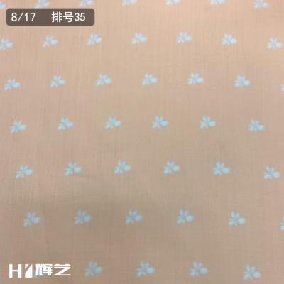 China Digital printing of 100% pure breathable sweat-absorbent ramie fabric for garment in summer for sale