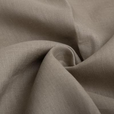 China Wholesale Soft Breathable Stain 100% Linen Linen Shirt Pants French Pure Fabric for sale