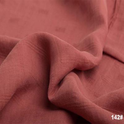 China 100% breathable sweat-wicking ramie jacquard fabric for summer apparel for sale