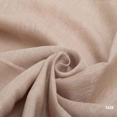 China Breathable sweat-absorbent ramie+linen fabric for garment in summer for sale