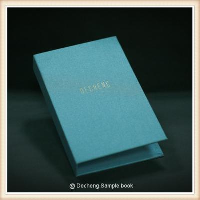 China Fabric Sample Book Cover/Binding Paper Folder for sale