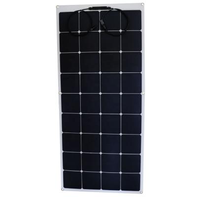 China Inicio 100 Watt 12v paneles solares semiflexibles ETFE energía solar contacto trasero130W 150W 200W en venta