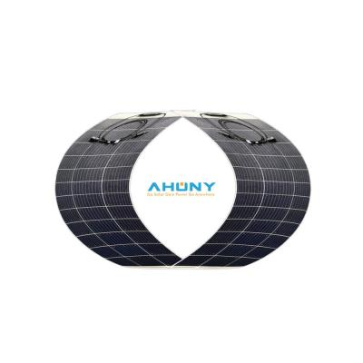 中国 防水 白色 耐久性 100w 12V 18v 柔軟性 太陽光パネル キット モノベンド PV モジュール オフグリッドシステム 販売のため