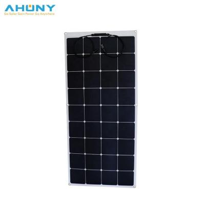 China Panel solar flexible SunPower personalizado 135w para el yate de barco de motor de la marina RV en venta