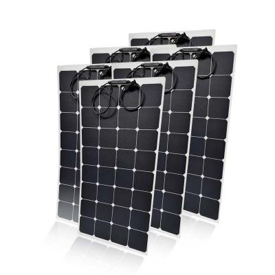 China 250 Watt Solar-Flexible Panels ETFE-Material Hochentzündbarkeit für Bootsyachten zu verkaufen