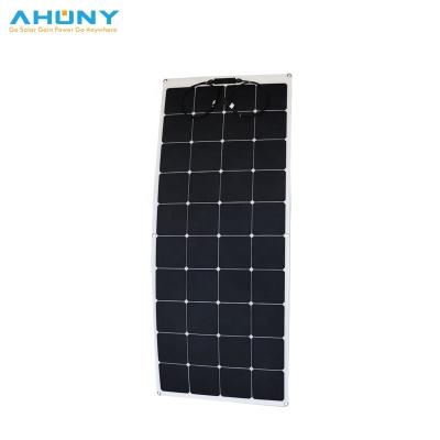 China 160 Watt Photovoltaic Flexible Solar Panels energy system For Car Roof Boats Customized pv manufacturer factory supplier for sale