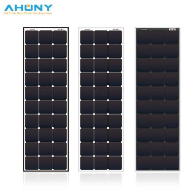 China Painéis solares de tamanho personalizado de 100 watts com célula solar de energia solar monocristalina à venda