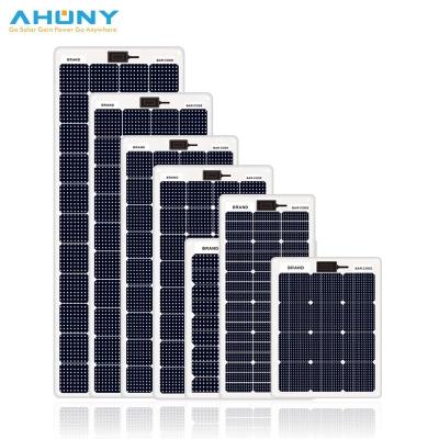 China 135w Waterproof Marine Solar Panel Kit Lightweight Semi Flexible IBC Solar Panels for sale