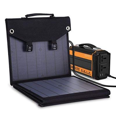 China Foldable Portable Solar Panel 100W All In One Solar Panel Kit module For RV Camping smartphone rv camp Cellphone Laptops for sale