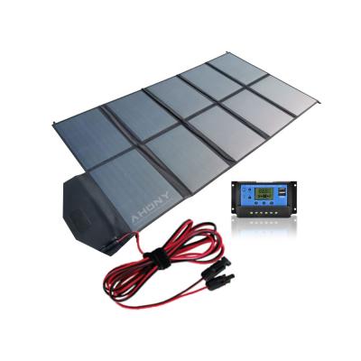 China 250 Watt Klappsolarpanel-Kit 12V Ultraleicht Klappsolarlader mit USB-Anschluss zu verkaufen