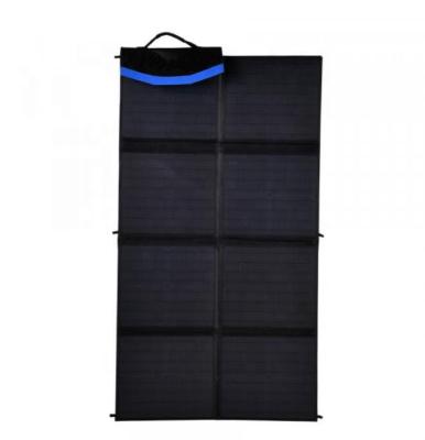 China Flexible diseño fotovoltaico Panel de manta solar plegable portátil de 100w Kit solar de 12v para baterías Sistema de energía para el hogar Usb Powerbank en venta