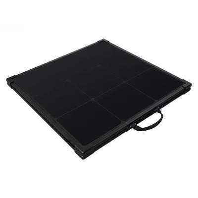 China Low Light High Power 150W Foldable Solar Panel Charger Kit Pv Module Dual Glass N-type for sale